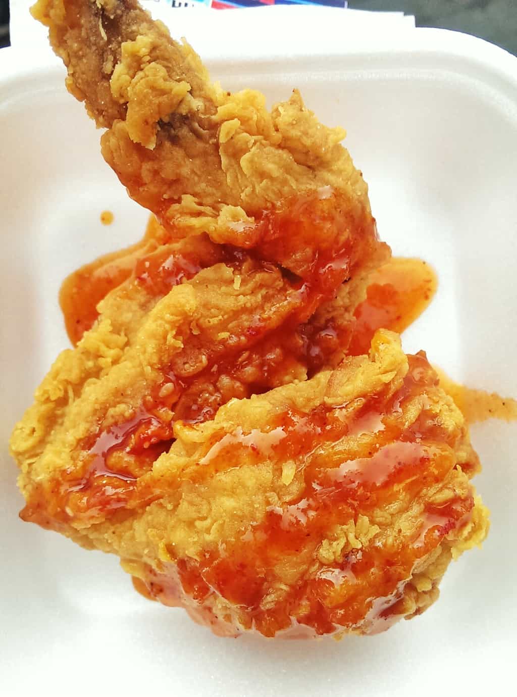 Korean-style fried chicken