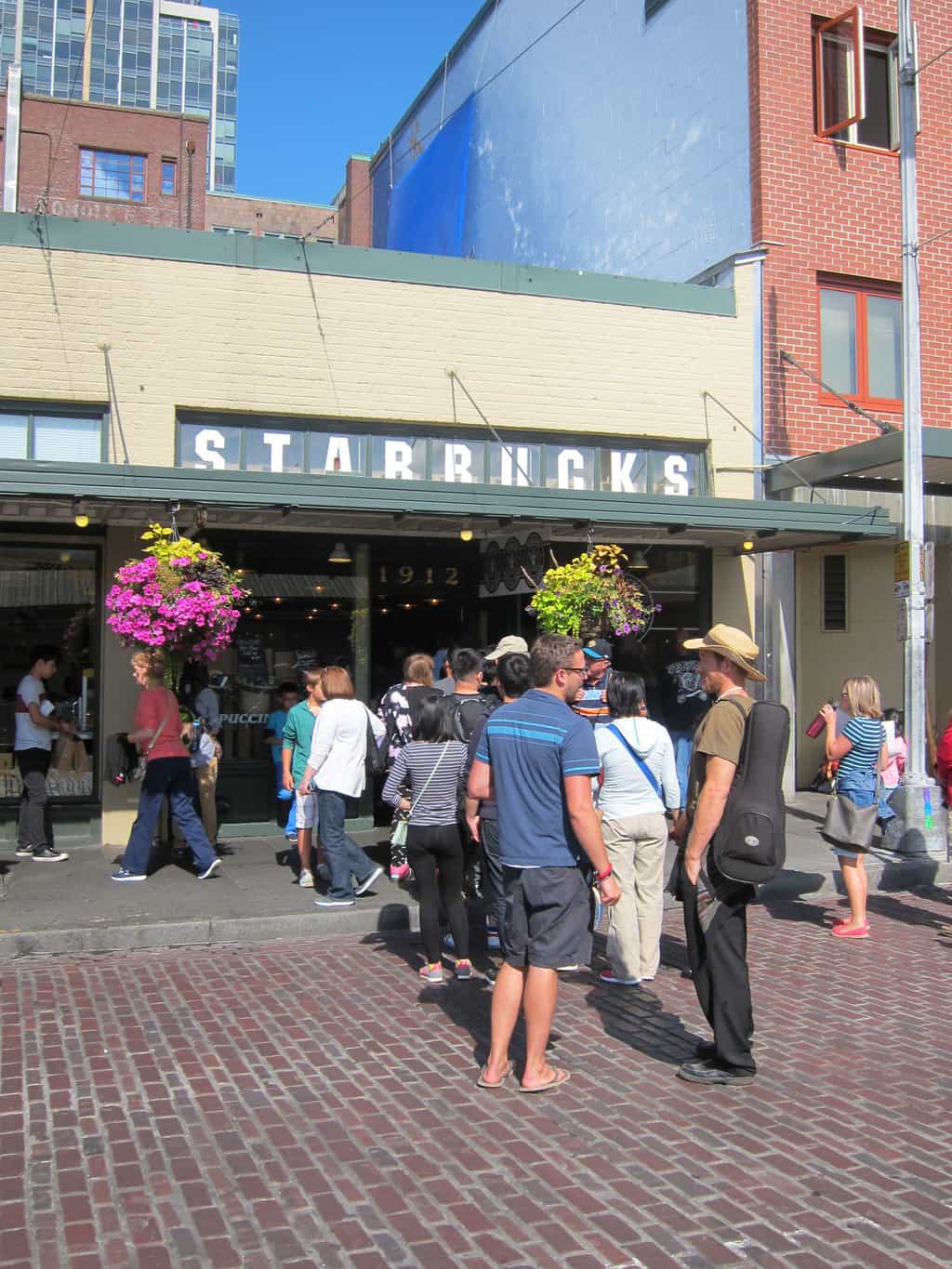 first starbucks pike place