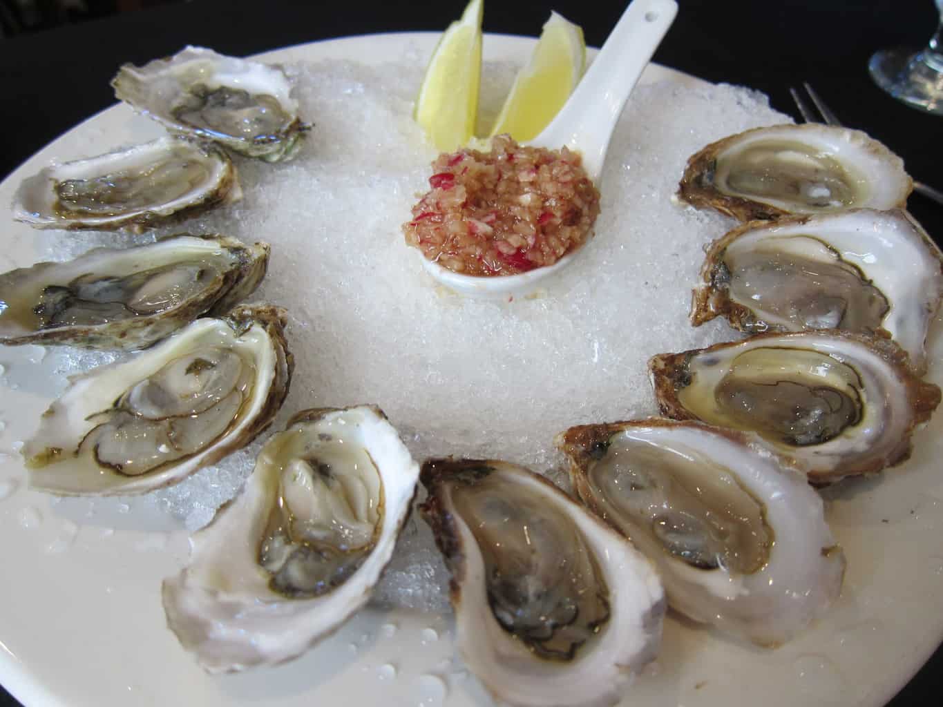 malpeque cocktail oysters