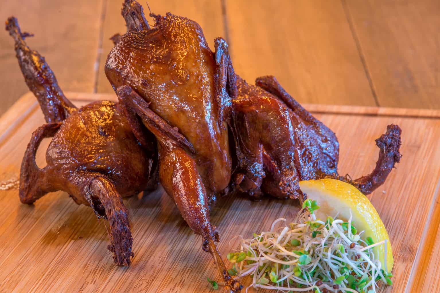 deep-fried quail